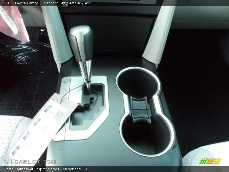 Magnetic Gray Metallic / Ash 2012 Toyota Camry L