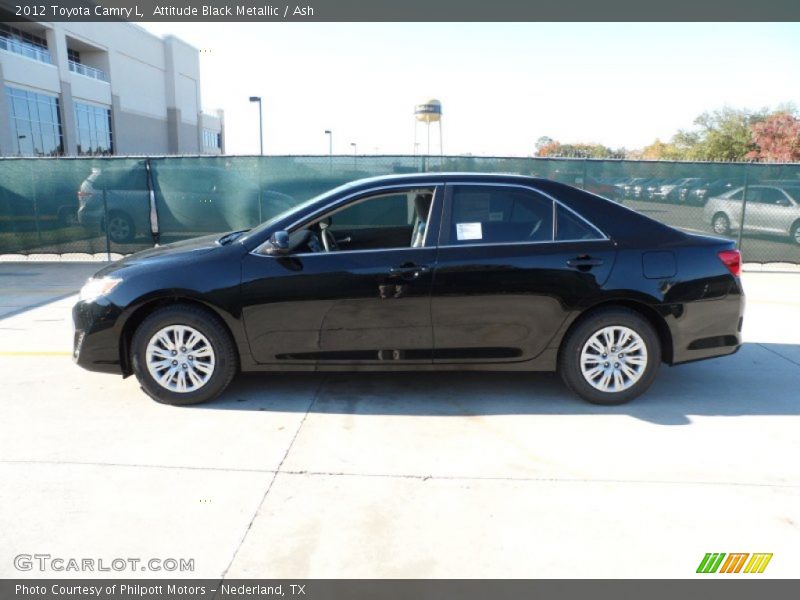 Attitude Black Metallic / Ash 2012 Toyota Camry L