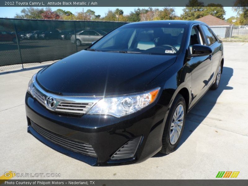 Attitude Black Metallic / Ash 2012 Toyota Camry L