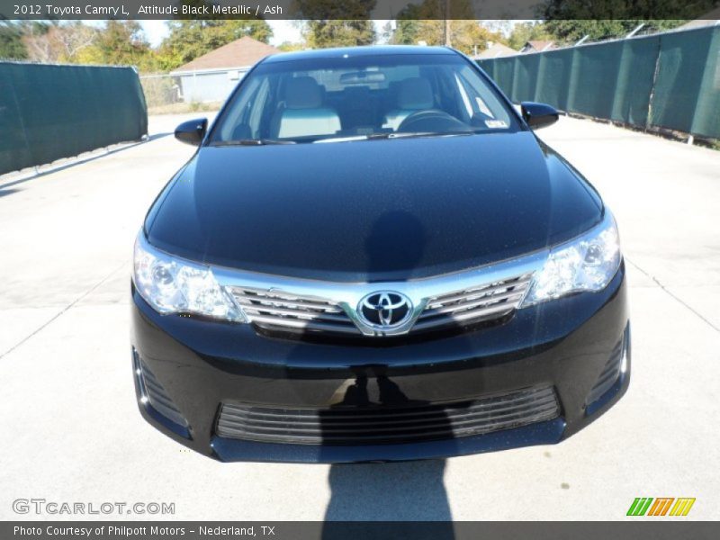 Attitude Black Metallic / Ash 2012 Toyota Camry L