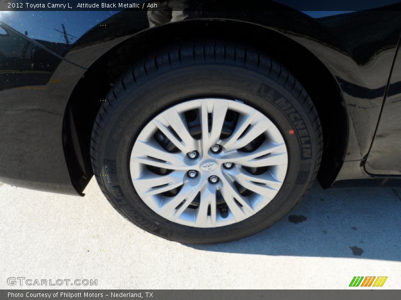 Attitude Black Metallic / Ash 2012 Toyota Camry L