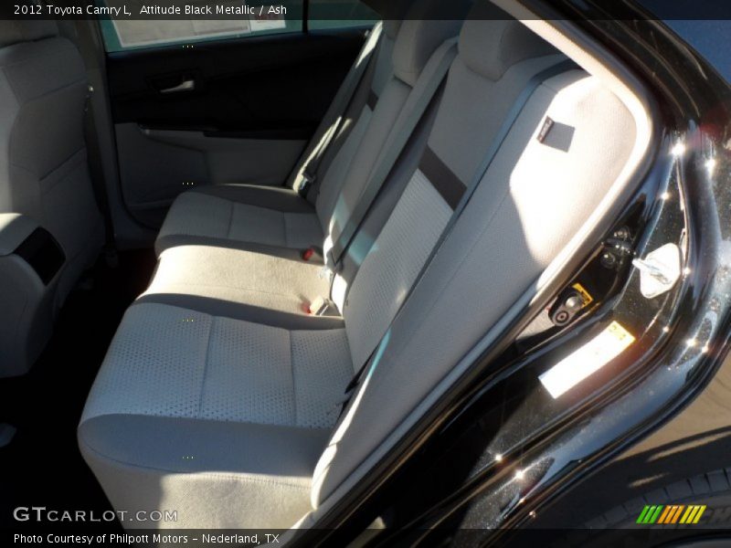  2012 Camry L Ash Interior