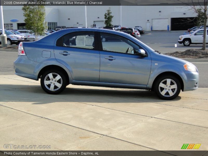 Icelandic Blue Metallic / Charcoal 2008 Chevrolet Aveo LS Sedan