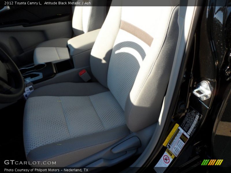  2012 Camry L Ash Interior