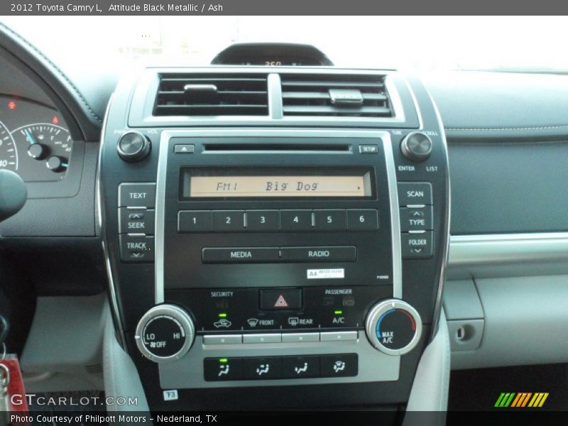 Attitude Black Metallic / Ash 2012 Toyota Camry L