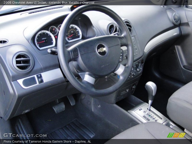 Icelandic Blue Metallic / Charcoal 2008 Chevrolet Aveo LS Sedan