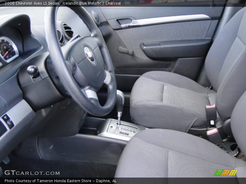 Icelandic Blue Metallic / Charcoal 2008 Chevrolet Aveo LS Sedan