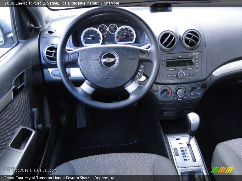 Icelandic Blue Metallic / Charcoal 2008 Chevrolet Aveo LS Sedan