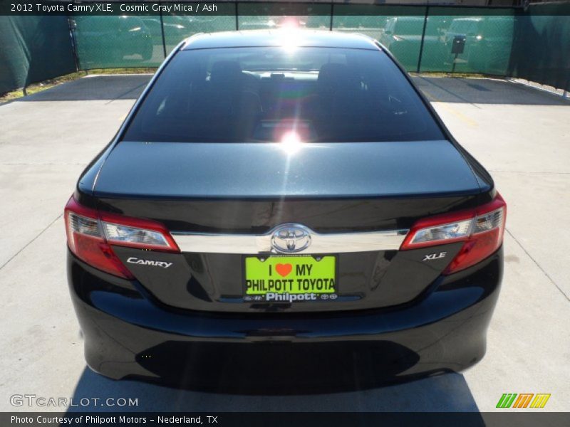 Cosmic Gray Mica / Ash 2012 Toyota Camry XLE