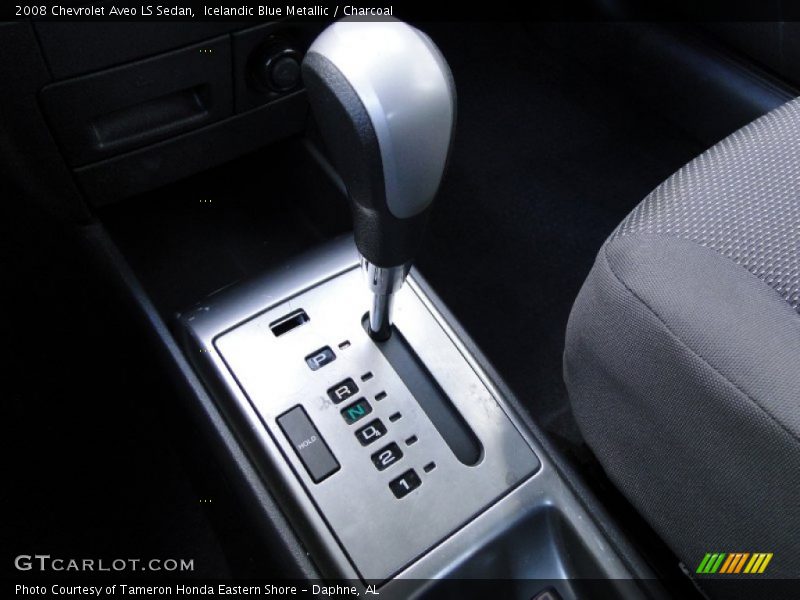 Icelandic Blue Metallic / Charcoal 2008 Chevrolet Aveo LS Sedan