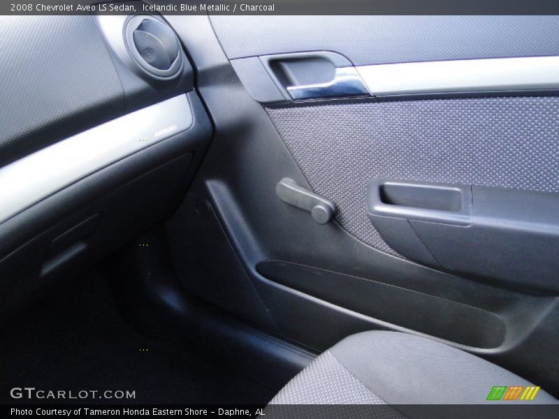 Icelandic Blue Metallic / Charcoal 2008 Chevrolet Aveo LS Sedan