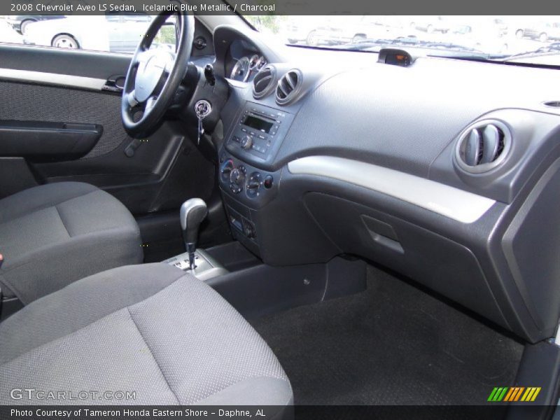 Icelandic Blue Metallic / Charcoal 2008 Chevrolet Aveo LS Sedan