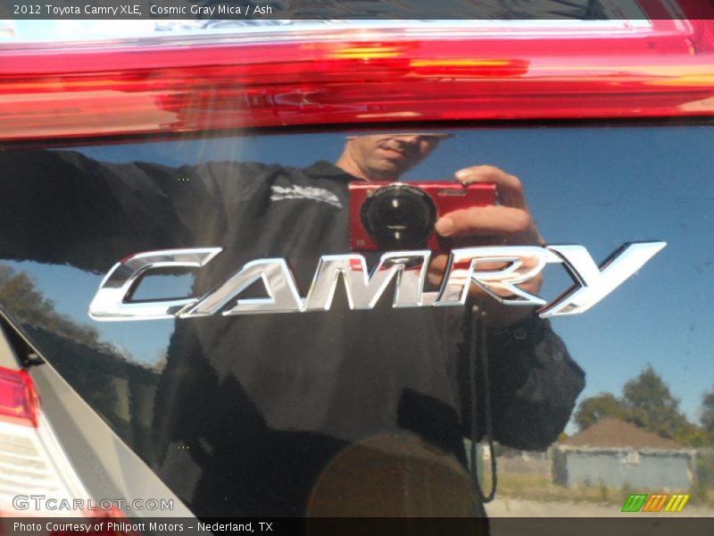 Cosmic Gray Mica / Ash 2012 Toyota Camry XLE