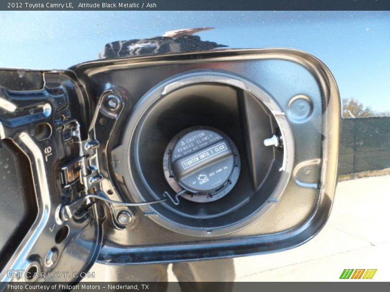 Attitude Black Metallic / Ash 2012 Toyota Camry LE
