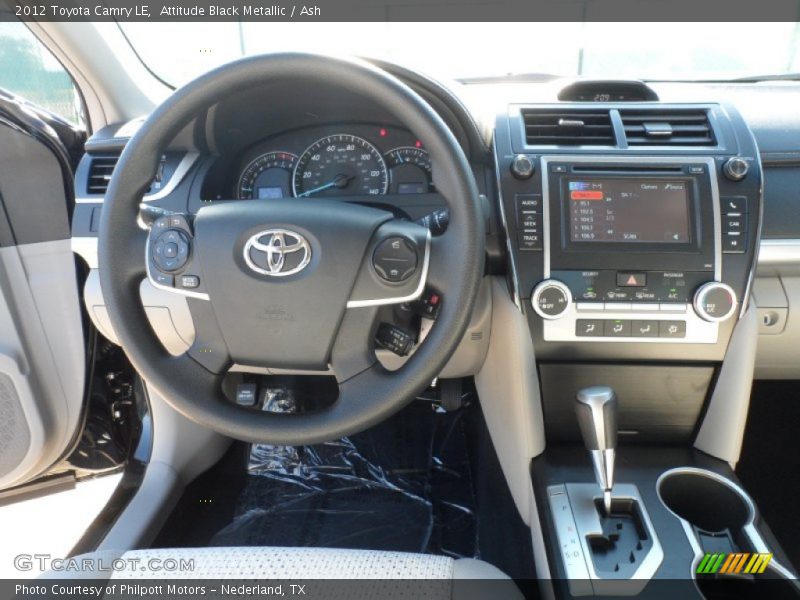 Attitude Black Metallic / Ash 2012 Toyota Camry LE