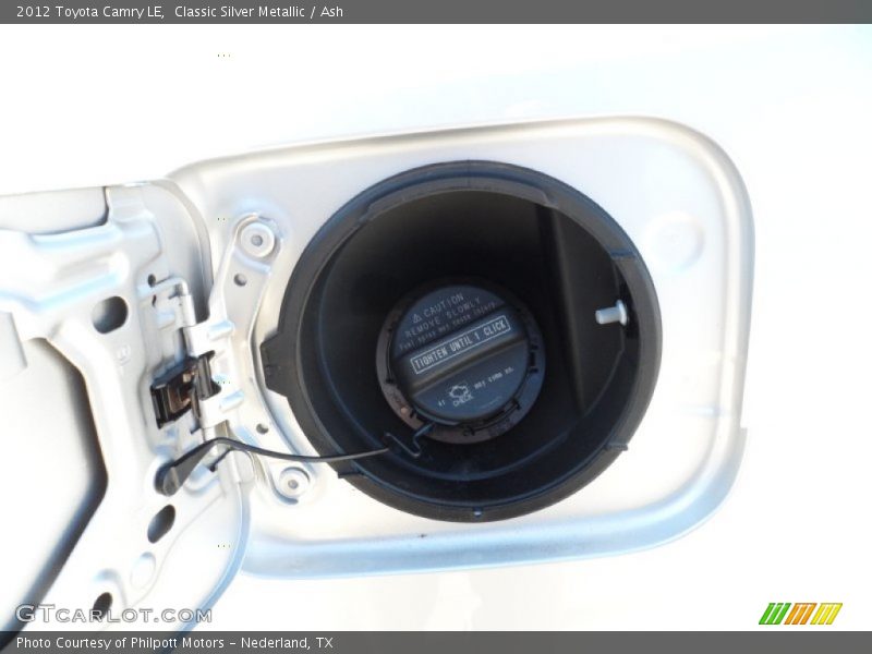 Classic Silver Metallic / Ash 2012 Toyota Camry LE