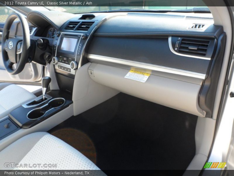 Classic Silver Metallic / Ash 2012 Toyota Camry LE