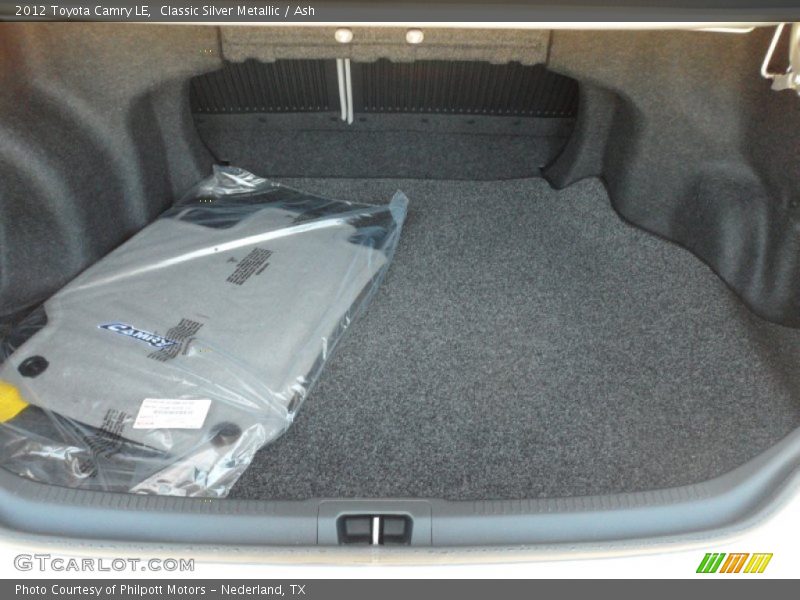Classic Silver Metallic / Ash 2012 Toyota Camry LE