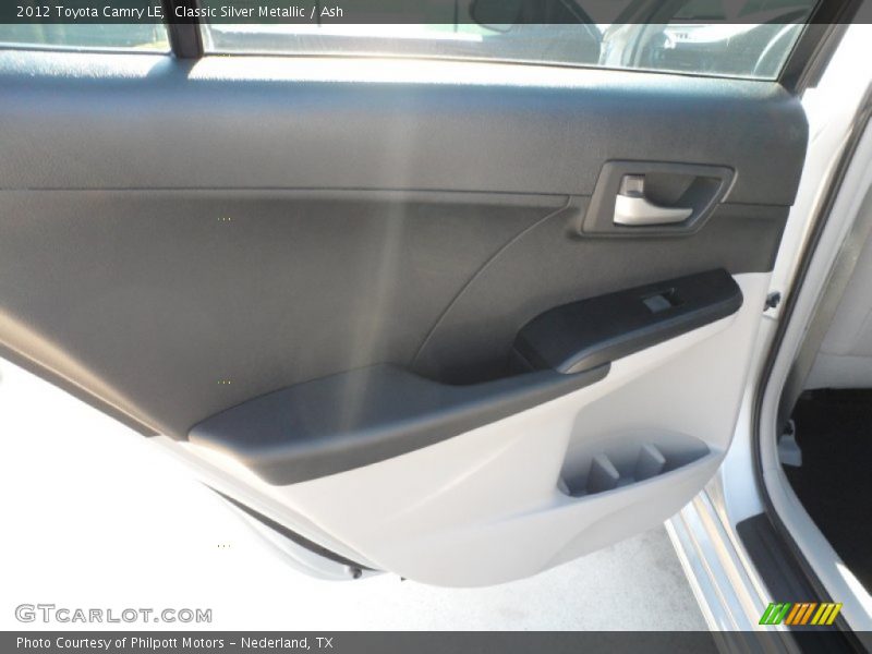 Classic Silver Metallic / Ash 2012 Toyota Camry LE