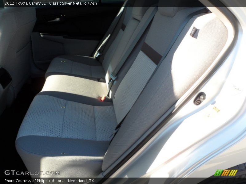 Classic Silver Metallic / Ash 2012 Toyota Camry LE