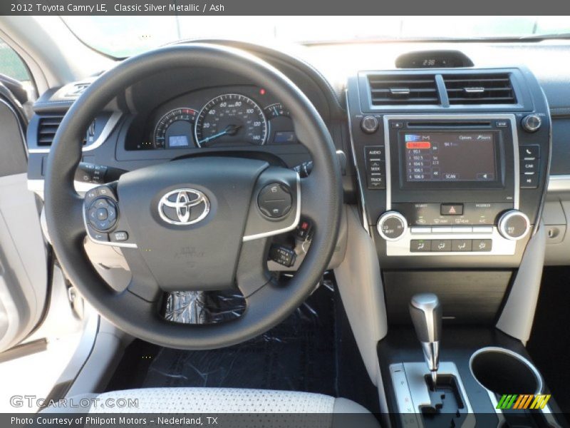 Classic Silver Metallic / Ash 2012 Toyota Camry LE