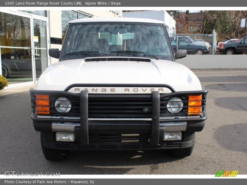 Alpine White / Beige 1995 Land Rover Range Rover County LWB