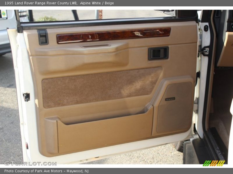 Door Panel of 1995 Range Rover County LWB