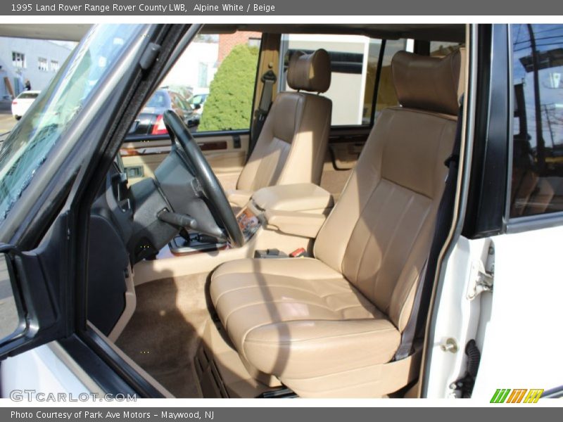  1995 Range Rover County LWB Beige Interior
