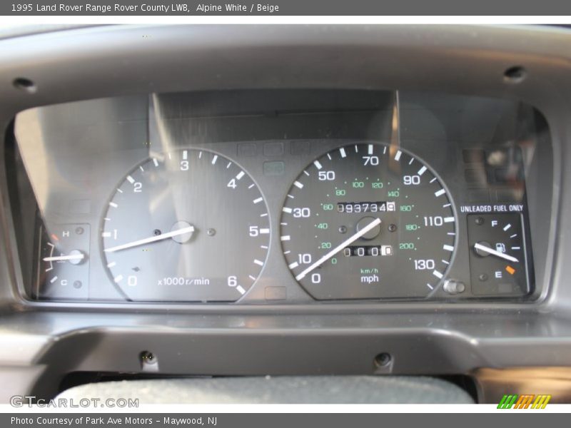  1995 Range Rover County LWB County LWB Gauges