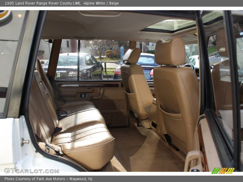  1995 Range Rover County LWB Beige Interior