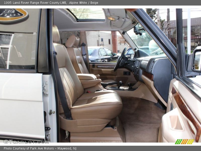  1995 Range Rover County LWB Beige Interior