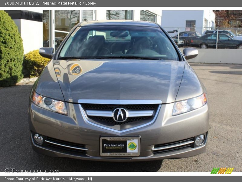 Polished Metal Metallic / Ebony 2008 Acura TL 3.2