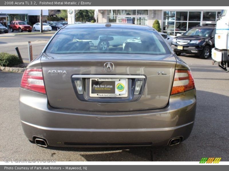 Polished Metal Metallic / Ebony 2008 Acura TL 3.2