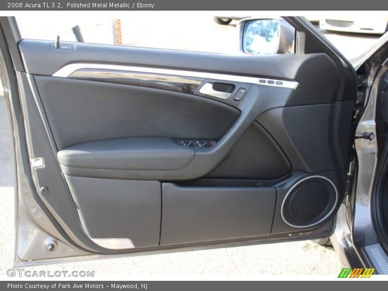 Polished Metal Metallic / Ebony 2008 Acura TL 3.2