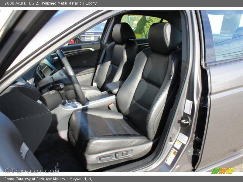 Polished Metal Metallic / Ebony 2008 Acura TL 3.2
