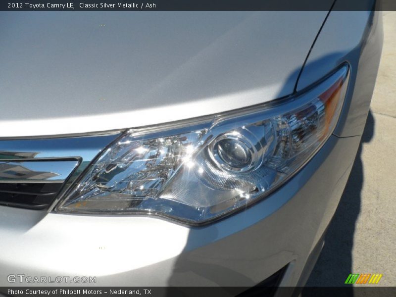 Classic Silver Metallic / Ash 2012 Toyota Camry LE