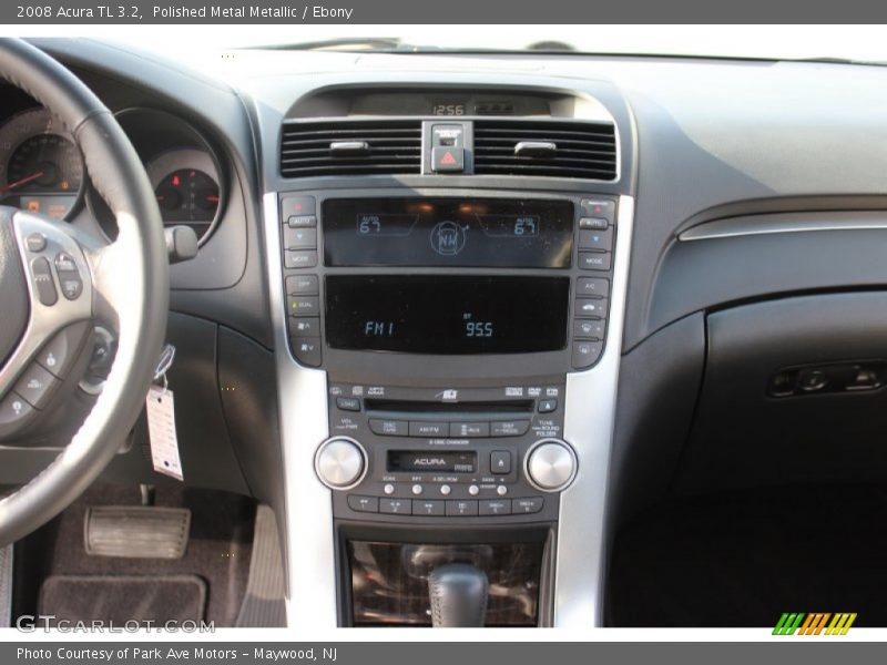 Polished Metal Metallic / Ebony 2008 Acura TL 3.2