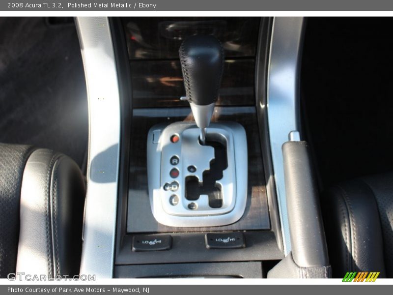 Polished Metal Metallic / Ebony 2008 Acura TL 3.2