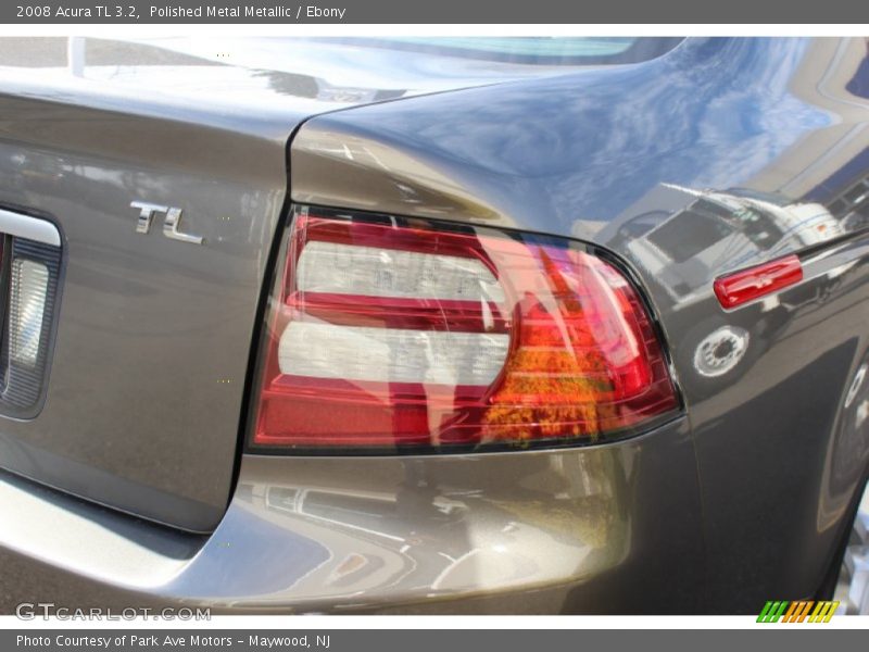 Polished Metal Metallic / Ebony 2008 Acura TL 3.2