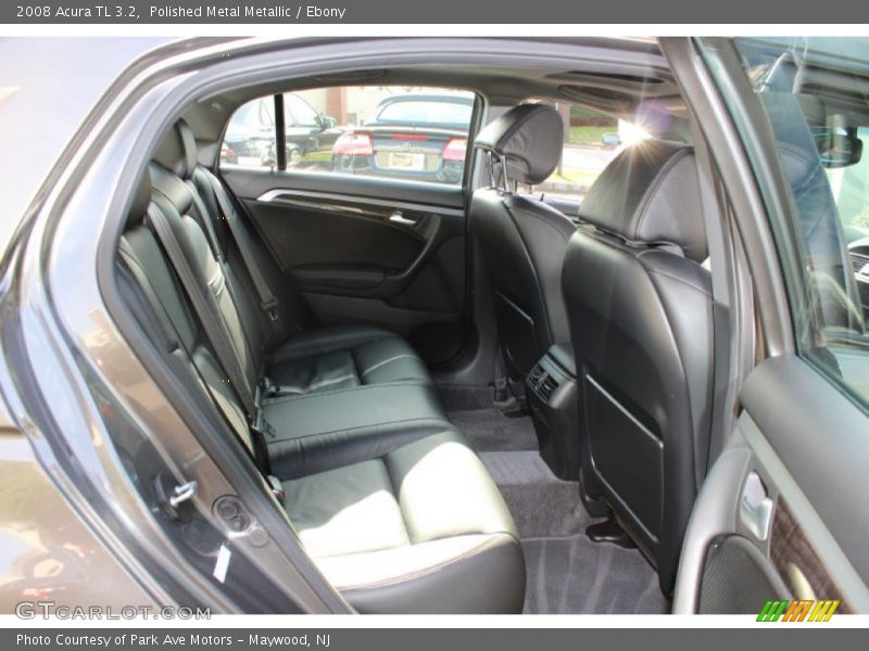 Polished Metal Metallic / Ebony 2008 Acura TL 3.2