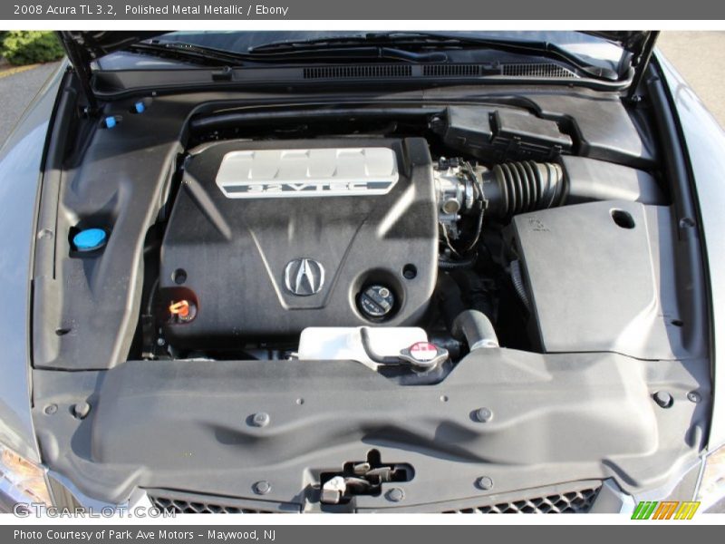 Polished Metal Metallic / Ebony 2008 Acura TL 3.2