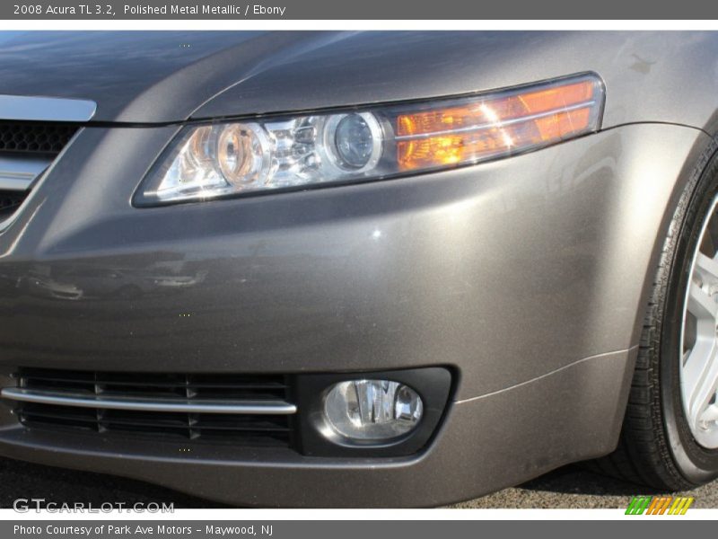 Polished Metal Metallic / Ebony 2008 Acura TL 3.2
