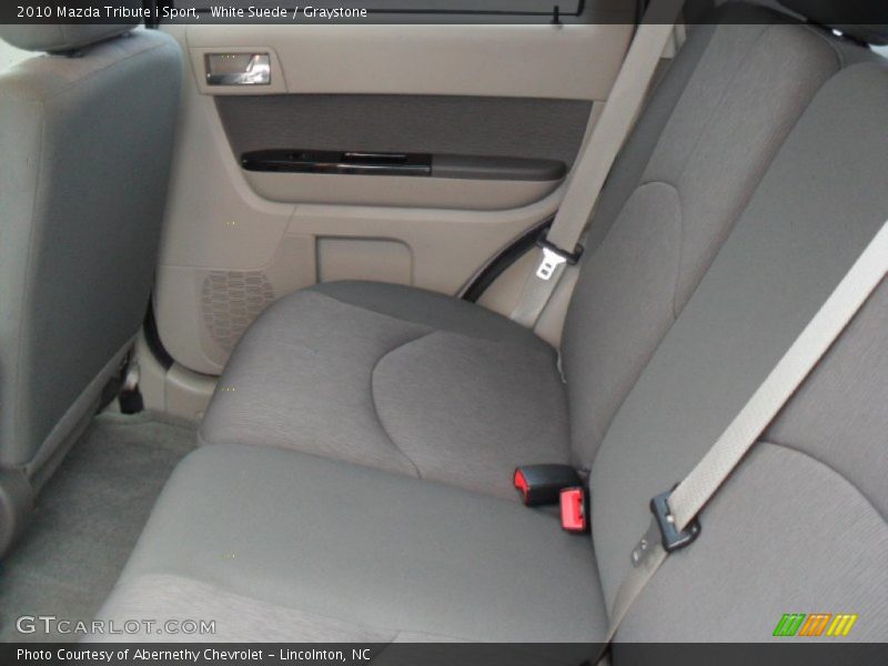 White Suede / Graystone 2010 Mazda Tribute i Sport