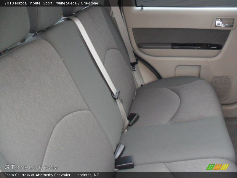 White Suede / Graystone 2010 Mazda Tribute i Sport