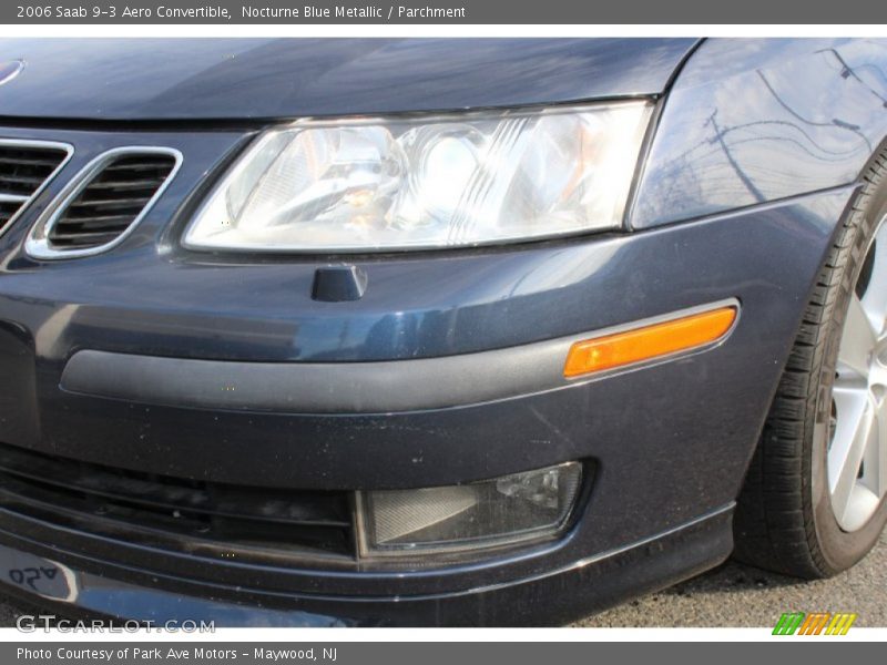 Nocturne Blue Metallic / Parchment 2006 Saab 9-3 Aero Convertible