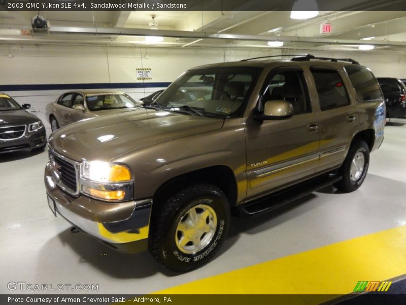 Sandalwood Metallic / Sandstone 2003 GMC Yukon SLE 4x4