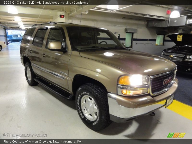  2003 Yukon SLE 4x4 Sandalwood Metallic