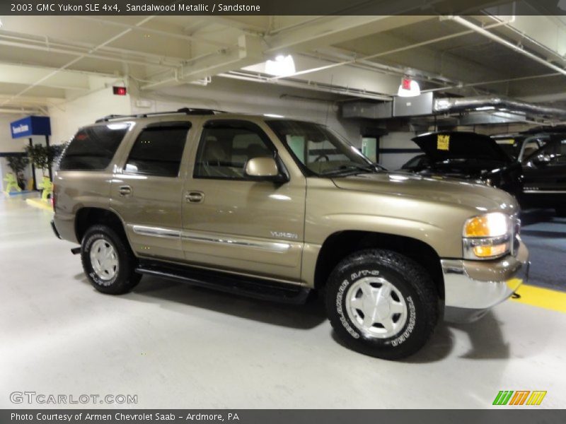 Sandalwood Metallic / Sandstone 2003 GMC Yukon SLE 4x4