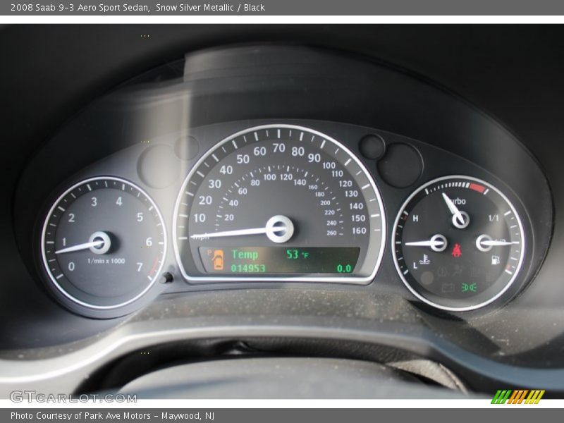  2008 9-3 Aero Sport Sedan Aero Sport Sedan Gauges