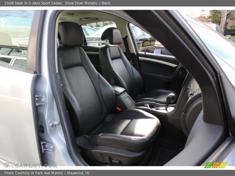  2008 9-3 Aero Sport Sedan Black Interior